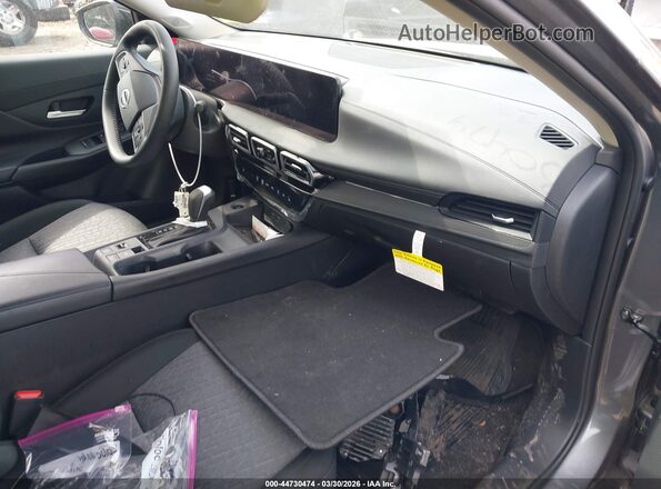 3N1AB9CVXTY214842 2026 NISSAN SENTRA Gray Вид салону спереду