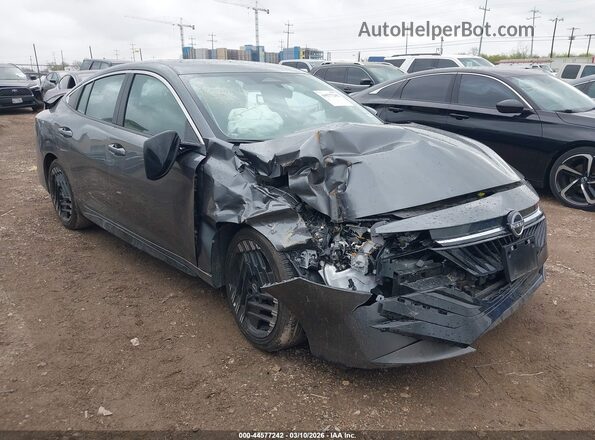 3N1AB9DV0TY208756 2026 NISSAN SENTRA Серый Передняя правая четверть
