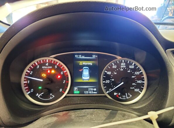 3N1CB7AP1HY261024 2017 NISSAN SENTRA White Widok zestawu wskaźników