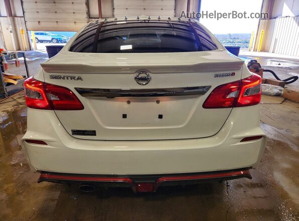 3N1CB7AP1HY261024 2017 NISSAN SENTRA White Widok z tyłu