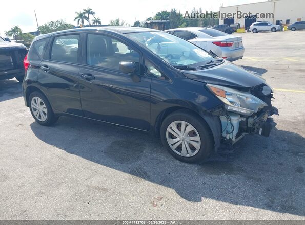 3N1CE2CP1HL378722 2017 NISSAN VERSA NOTE Черный Передняя правая четверть
