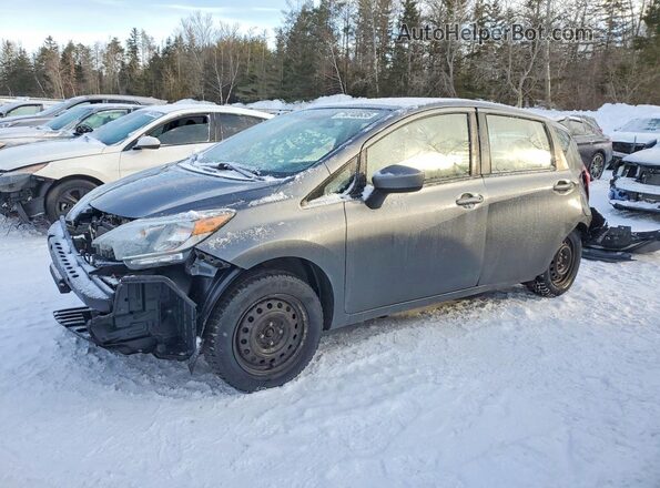 3N1CE2CP1JL359948 2018 NISSAN VERSA Серый Передняя левая четверть