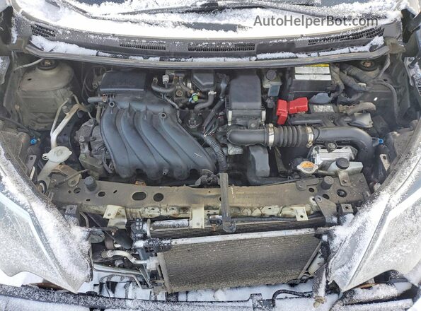 3N1CE2CP1JL359948 2018 NISSAN VERSA Серый Вид задней части салона