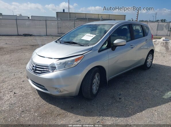 3N1CE2CP2GL385239 2016 NISSAN VERSA NOTE Silver წინა მარცხენა ხედი სამი მეოთხედიდან