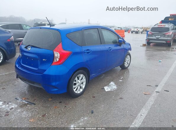 3N1CE2CP2HL376042 2017 NISSAN VERSA NOTE Синий Задняя правая четверть