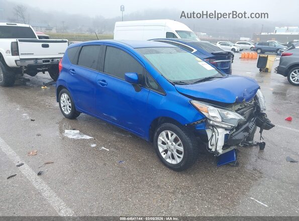 3N1CE2CP2HL376042 2017 NISSAN VERSA NOTE Синий Передняя правая четверть