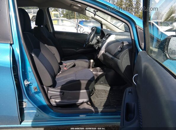 3N1CE2CP3GL407149 2016 NISSAN VERSA NOTE Teal წინა სალონის ხედი
