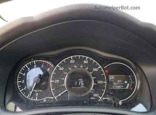 3N1CE2CP4GL395058 2016 NISSAN VERSA White Vista del cuadro de instrumentos