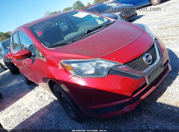 3N1CE2CP5HL364970 2017 NISSAN VERSA NOTE Красный Передняя правая четверть