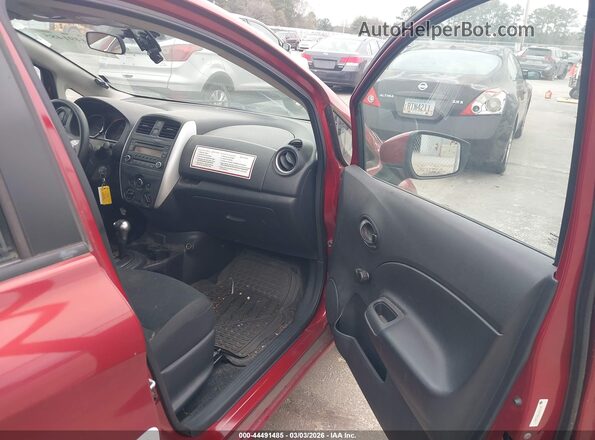 3N1CE2CP5HL364970 2017 NISSAN VERSA NOTE Красный Вид салона спереди