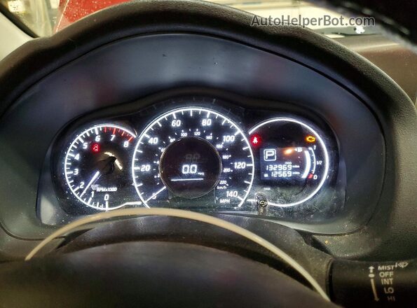 3N1CE2CP5HL381896 2017 NISSAN VERSA Темно-бордовый Вид щитка приборов