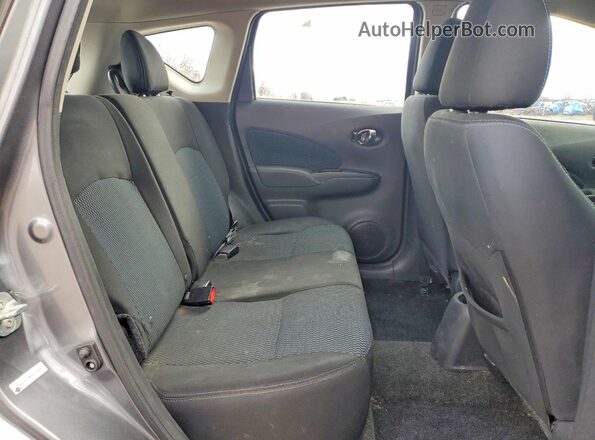 3N1CE2CP5KL354964 2019 NISSAN VERSA Gray Vista de los asientos traseros