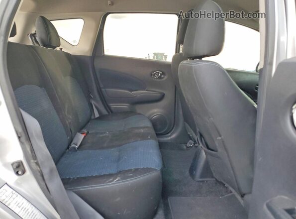 3N1CE2CP5KL358352 2019 NISSAN VERSA Silver Widok tylnych siedzeń