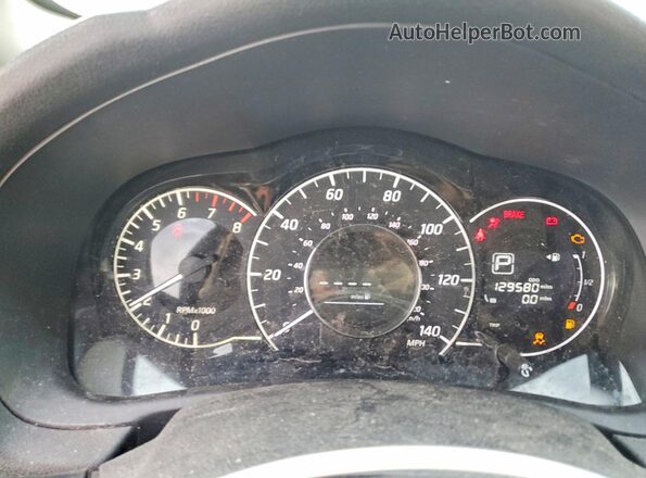 3N1CE2CP5KL358352 2019 NISSAN VERSA Silver Widok zestawu wskaźników