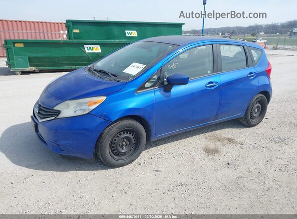 3N1CE2CP6GL396938 2016 NISSAN VERSA NOTE Синий Передняя левая четверть