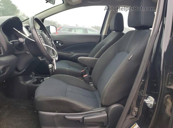 3N1CE2CP6KL361034 2019 NISSAN VERSA Black Widok wnętrza z przodu