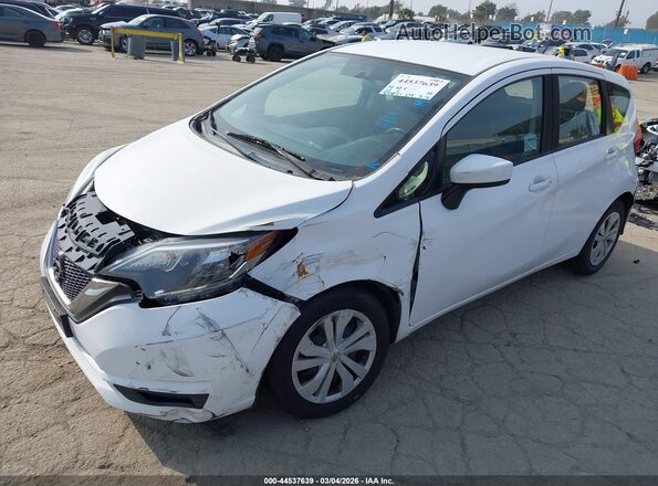 3N1CE2CP6KL362166 2019 NISSAN VERSA NOTE Белый Передняя левая четверть