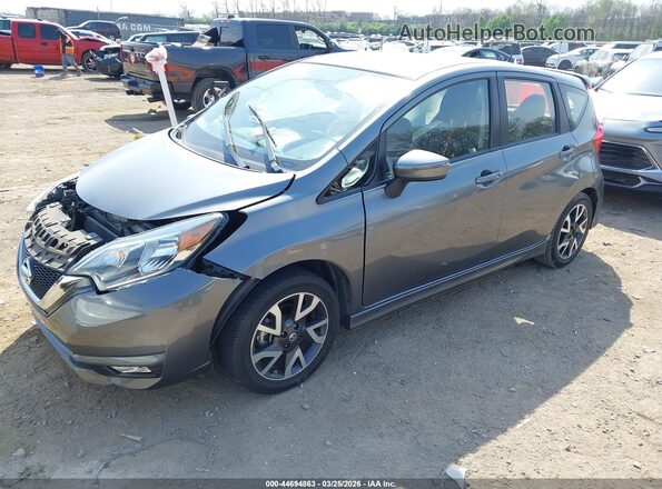 3N1CE2CP7HL368406 2017 NISSAN VERSA NOTE Черный Передняя левая четверть