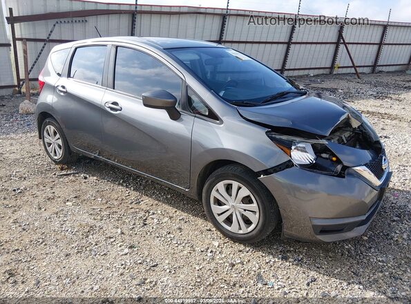 3N1CE2CP7JL361347 2018 NISSAN VERSA NOTE Серый Передняя правая четверть