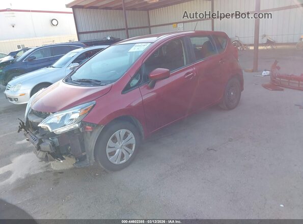 3N1CE2CPXHL359974 2017 NISSAN VERSA NOTE Red Front left