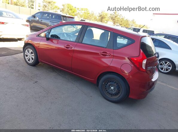 3N1CE2CPXHL359974 2017 NISSAN VERSA NOTE Red Rear left