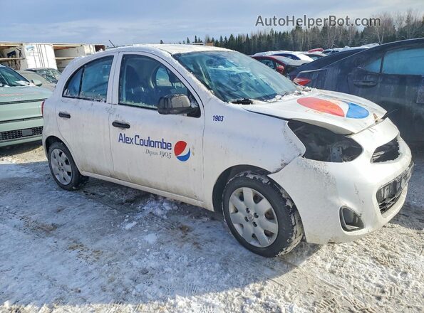 3N1CK3CP7KL200903 2019 NISSAN MICRA Белый Передняя правая четверть