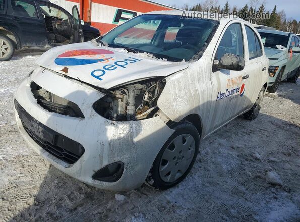 3N1CK3CP7KL200903 2019 NISSAN MICRA Белый Передняя левая четверть