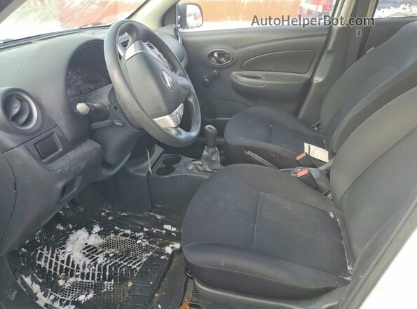 3N1CK3CP7KL200903 2019 NISSAN MICRA Белый Вид салона спереди