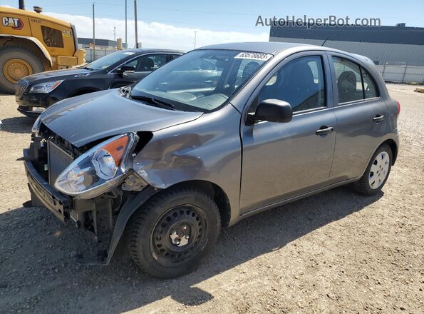 3N1CK3CP7KL220424 2019 NISSAN MICRA Gray Front left