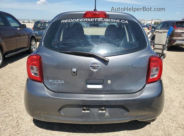 3N1CK3CP7KL220424 2019 NISSAN MICRA Gray Rear view