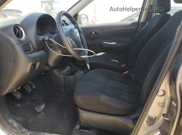 3N1CK3CP7KL220424 2019 NISSAN MICRA Gray Front interior view
