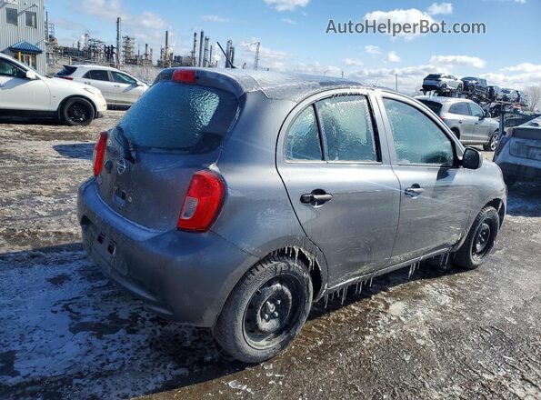 3N1CK3CPXKL234513 2019 NISSAN MICRA Серый Задняя правая четверть