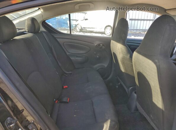 3N1CN7AP1GL899342 2016 NISSAN VERSA Black Vista de los asientos traseros