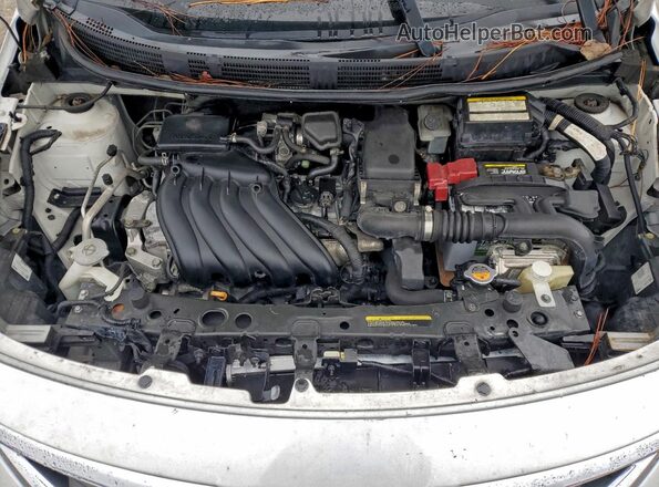 3N1CN7AP2GL817859 2016 NISSAN VERSA White Rear interior view