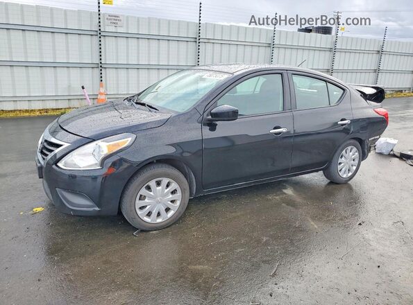 3N1CN7AP3KL876279 2019 NISSAN VERSA Black Front left