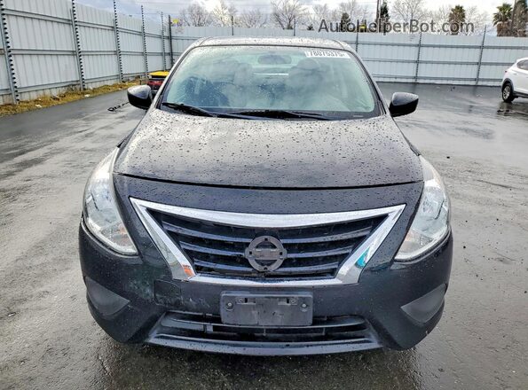 3N1CN7AP3KL876279 2019 NISSAN VERSA Black Front view
