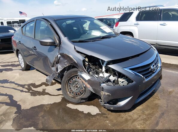 3N1CN7AP4KL800201 2019 NISSAN VERSA Gray Front right