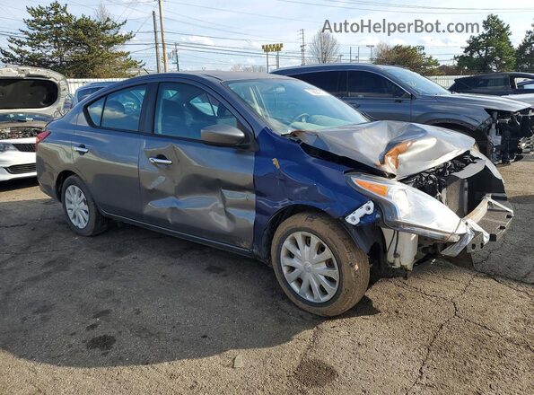 3N1CN7AP7GL805285 2016 NISSAN VERSA Серый Передняя правая четверть