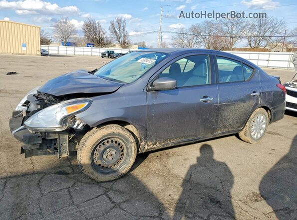 3N1CN7AP7GL805285 2016 NISSAN VERSA Серый Передняя левая четверть