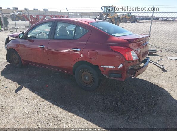 3N1CN7AP7GL847309 2016 NISSAN VERSA Темно-бордовый Задняя левая четверть