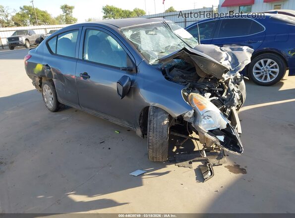 3N1CN7AP8GL850669 2016 NISSAN VERSA Gray Delantero derecho