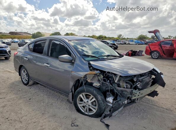 3N1CN7APXGL876500 2016 NISSAN VERSA Silver Передня права чверть