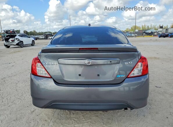 3N1CN7APXGL876500 2016 NISSAN VERSA Silver Вид ззаду