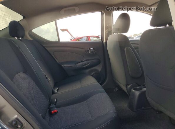 3N1CN7APXGL876500 2016 NISSAN VERSA Silver Вид задніх сидінь