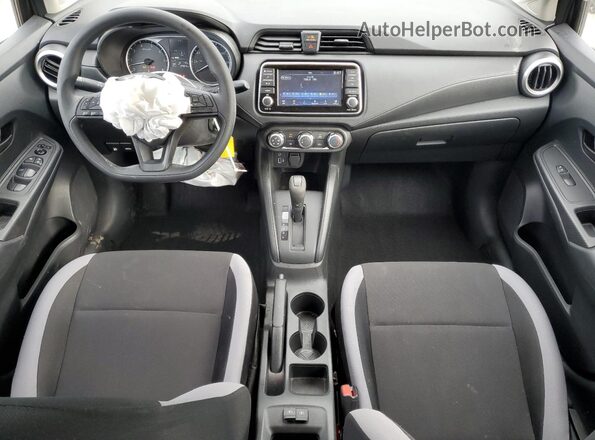 3N1CN8DV7SL851014 2025 NISSAN VERSA Gray Dashboard view