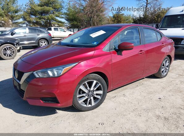 3N1CN8EV3LL809231 2020 NISSAN VERSA Red Przód lewy