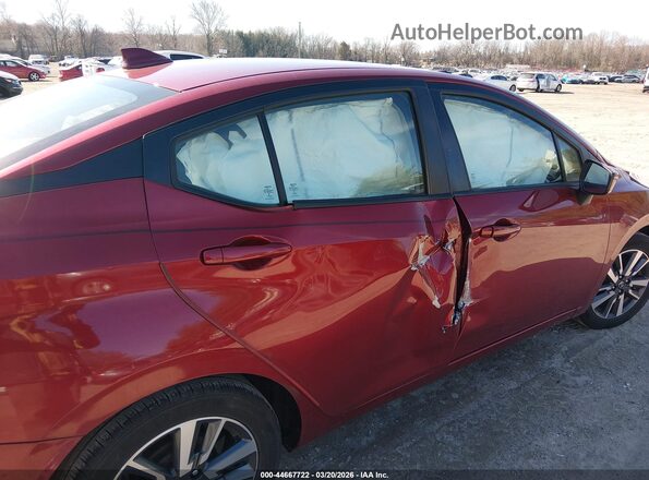 3N1CN8EV3LL809231 2020 NISSAN VERSA Red Widok z przodu