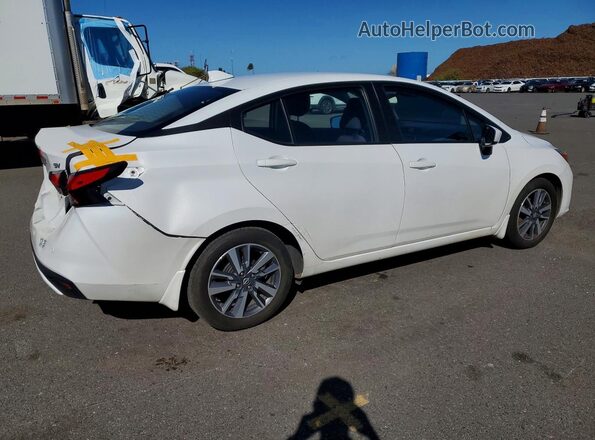 3N1CN8EV5PL871817 2023 NISSAN VERSA Белый Задняя правая четверть