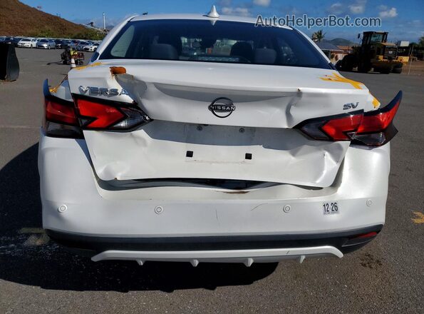 3N1CN8EV5PL871817 2023 NISSAN VERSA Белый Вид сзади