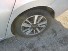 2023 Nissan Versa Sv Серебряный vin: 3N1CN8EV9PL861579 Damage: Left Rear Wheel, Curb Rash, 2 To 3 Inches